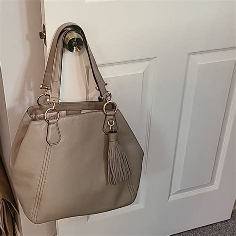 michael kors frances grab bag|Michael Kors Authentic Frances Large Grab Bag Leather .